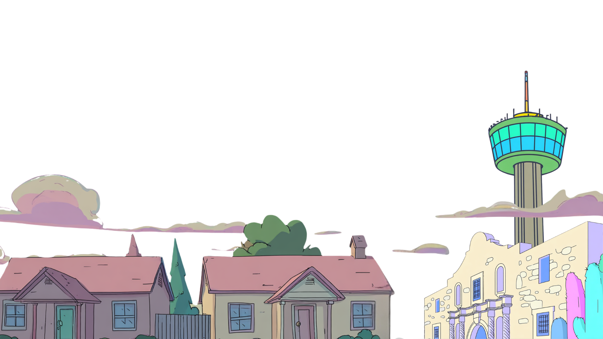 San Antonio illustration